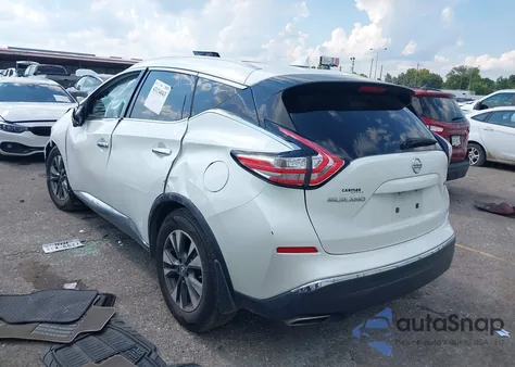 2017 Nissan Murano Sl from USA, damaged, VIN 5N1AZ2MG2HN175468